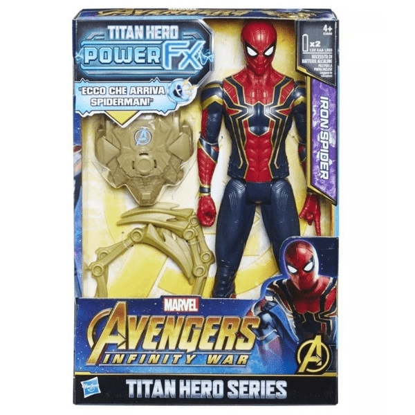 Ficha técnica e caractérísticas do produto Avengers Power Pack Homem Aranha E0608 - Hasbro