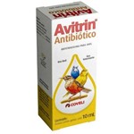 Ficha técnica e caractérísticas do produto Avitrin Antibiótico para Pássaros 10ml - Coveli