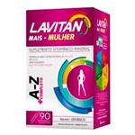 Ficha técnica e caractérísticas do produto Az + Mulher Lavitan 90 Comprimidos Revestidos - Morango / Natural - 90 G