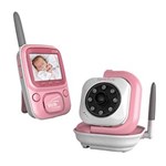 Ficha técnica e caractérísticas do produto Babá Eletrônica Digital Vista Siga-Me Baby com Monitor Colorido Bivolt - Rosa