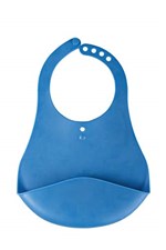 Ficha técnica e caractérísticas do produto Babador de Plástico Cata Migalhas, Kababy, Azul