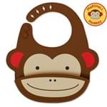 Ficha técnica e caractérísticas do produto Babador de Silicone Zoo - Macaco - Skip Hop (Pronta Entrega)