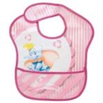 Ficha técnica e caractérísticas do produto Babador Infantil com Bolso Dumbo Rosa Girotondo BA622 Baby