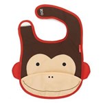 Ficha técnica e caractérísticas do produto Babador Zoo Macaco Marrom - Skip Hop