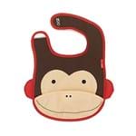 Ficha técnica e caractérísticas do produto Babador Zoo Macaco, Skip Hop, Marrom