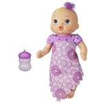 Ficha técnica e caractérísticas do produto Baby Alive-Boneca Recém Nascida Lílas C/ Mamadeira Hasbro A5429