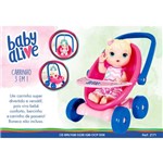 Ficha técnica e caractérísticas do produto Baby Alive Carrinho 3 em 1