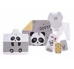 Ficha técnica e caractérísticas do produto Baby Kit Colibri Solzinho 7 peças Panda
