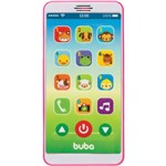 Ficha técnica e caractérísticas do produto Baby Phone Telefone Infantil Rosa 6842 - Buba