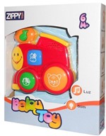 Ficha técnica e caractérísticas do produto Baby Toy Trem Musical Zippy Toys FT33898
