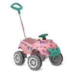 Ficha técnica e caractérísticas do produto BabyCross Passeio e Pedal Rosa - Bandeirante - Brinquedos Bandeirante