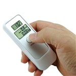 Ficha técnica e caractérísticas do produto Bafômetro Digital Lcd C Relógio Alarme e Termômetro Brinde
