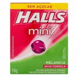 Ficha técnica e caractérísticas do produto Bala Halls Mini melancia com 15g
