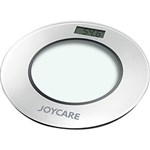 Ficha técnica e caractérísticas do produto Balança de Banheiro Digital Joycare Redonda Até 150KG Branca