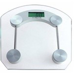 Balança de Banheiro Digital Eletronica LCD Academia Vidro Temperado 180kg - Compre na Net