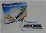 Ficha técnica e caractérísticas do produto Balanca Digital 10Kg Cozinha - 122019