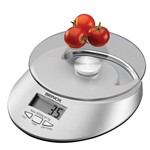 Ficha técnica e caractérísticas do produto Balança Digital com Relógio para Cozinha 5kg 2923/101 - Brinox