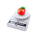 Ficha técnica e caractérísticas do produto Balança Digital de Cozinha até 10kg - Branca