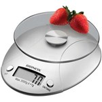 Ficha técnica e caractérísticas do produto Balança Digital de Cozinha Brinox 3kg em ABS