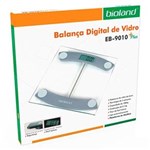 Ficha técnica e caractérísticas do produto Balança Digital de Vidro Slim EB9010 Plus Bioland