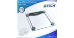 Ficha técnica e caractérísticas do produto Balança Digital G-tech Modelo Glass 10