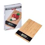 Ficha técnica e caractérísticas do produto Balança Digital para Cozinha Estilo Bambu Uny Gift - 0