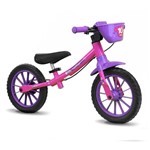 Ficha técnica e caractérísticas do produto Balance Bike (Bicicleta de Equilíbrio) Feminina Nathor