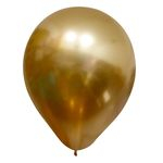 Ficha técnica e caractérísticas do produto Balão Bexiga Metalizada Dourado N°9 Happy Day 25 Unid