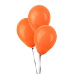 Ficha técnica e caractérísticas do produto Balão de Látex Laranja Liso 50 Unidades
