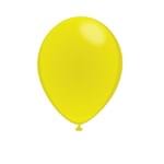 Ficha técnica e caractérísticas do produto Balão Liso São Roque 11" - Amarelo Citrino - Pacote 50 Unidades