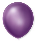 Ficha técnica e caractérísticas do produto Balão São Roque Cintilante N7 C/50un Violeta