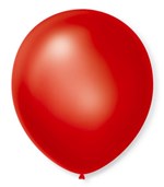 Ficha técnica e caractérísticas do produto Balão São Roque Cintilante N11 C/50un Vermelho