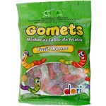 Ficha técnica e caractérísticas do produto Balas de Goma Gomets Minhocas Sabor de Frutas Fruit Worms 100g - Dori