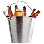 Ficha técnica e caractérísticas do produto Balde para Cerveja 1349 Inox - Prata