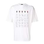 Ficha técnica e caractérísticas do produto Balenciaga Camiseta com Estampa Frontal - Branco