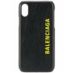 Ficha técnica e caractérísticas do produto Balenciaga Capa para IPhone X Cash - Preto