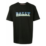Ficha técnica e caractérísticas do produto Bally Camiseta com Estampa de Logo - Preto