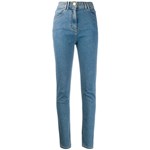 Ficha técnica e caractérísticas do produto Balmain Calça Jeans Skinny Cintura Alta - Azul