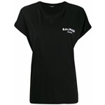 Ficha técnica e caractérísticas do produto Balmain Camiseta Oversized com Logo - Preto