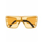 Ficha técnica e caractérísticas do produto Balmain Eyewear Óculos de Sol Aviador - Amarelo