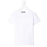 Ficha técnica e caractérísticas do produto Balmain Kids Camiseta com Logo - Branco
