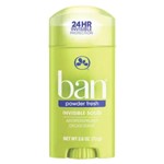 Ficha técnica e caractérísticas do produto Ban Desodorante Antitranspirante Sólido Powder Fresh 73g