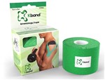 Ficha técnica e caractérísticas do produto Bandagem Adesiva Kinesio Tape KBAND Verde - Kband