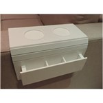 Ficha técnica e caractérísticas do produto Bandeja para Sofa Laqueada Porta Copos e Porta Controles