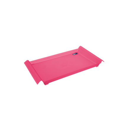Ficha técnica e caractérísticas do produto Bandeja Pequena Casual 16 X 16 X 2,5 Cm Rosa Coza