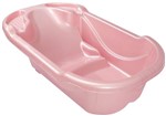 Ficha técnica e caractérísticas do produto Banheira Ergonômica Safety & Comfort Rosa - Tutti Baby