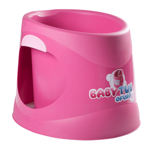 Ficha técnica e caractérísticas do produto Banheira Ofurô Relaxante Baby Tub - de 1 a 4 Anos Rosa