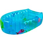 Ficha técnica e caractérísticas do produto Banheira para Bebê Nemo Inflável Azul - Burigotto