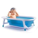 Ficha técnica e caractérísticas do produto Banheira Retrátil Flexi Bath Boy (3m+) - Multikids Baby
