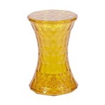 Ficha técnica e caractérísticas do produto Banqueta Diamond Amarela - Or Design - Amarelo Ouro